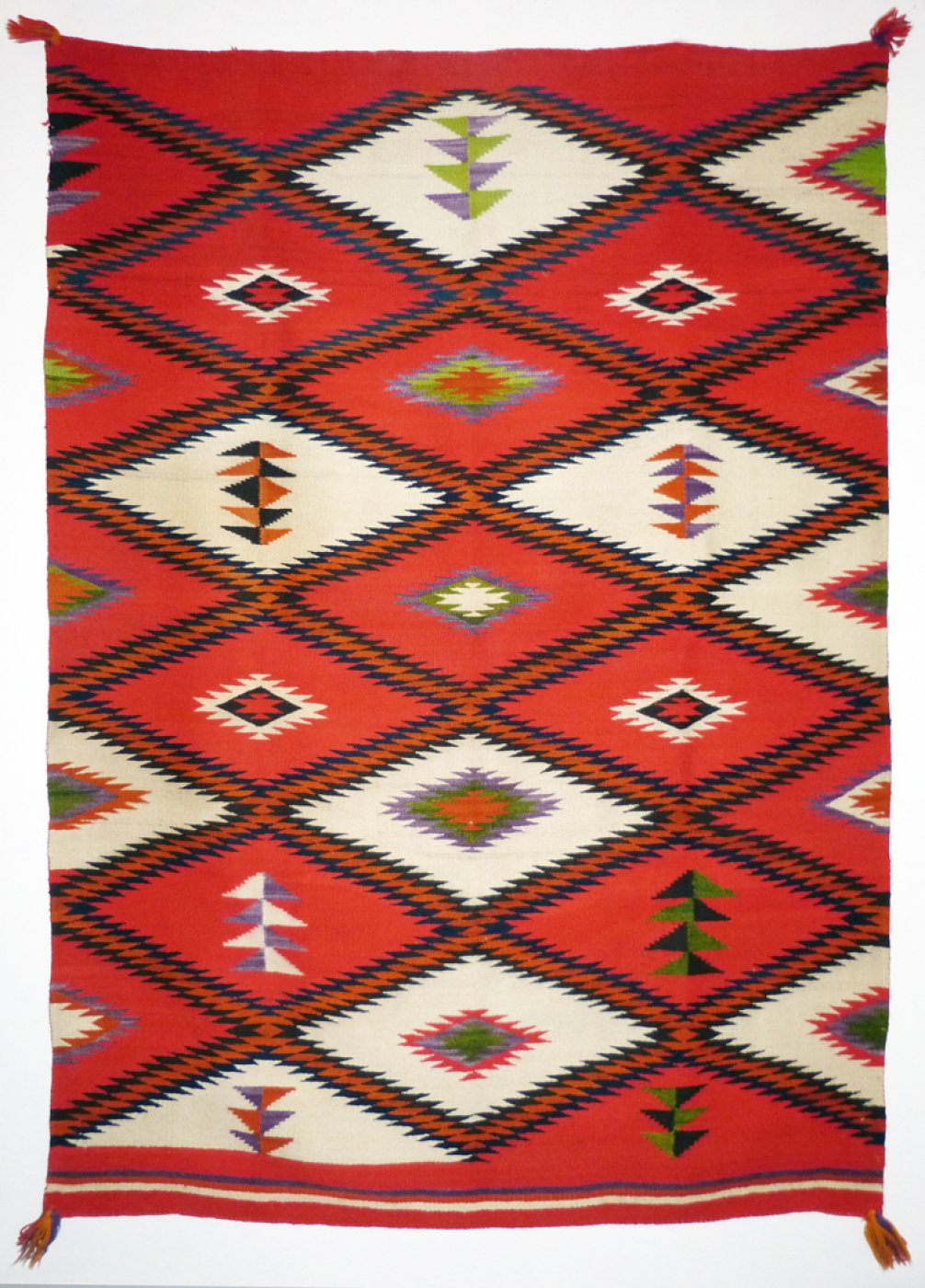 Transitional Blanket, c. 1885 Shiprock Santa Fe