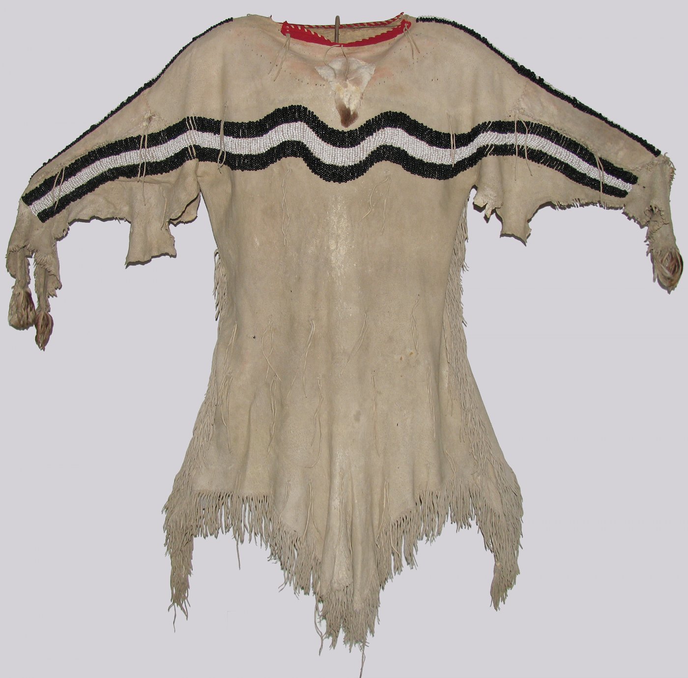 Southern Plateau Beaded Girl's Dress c. 1865 Shiprock Santa Fe