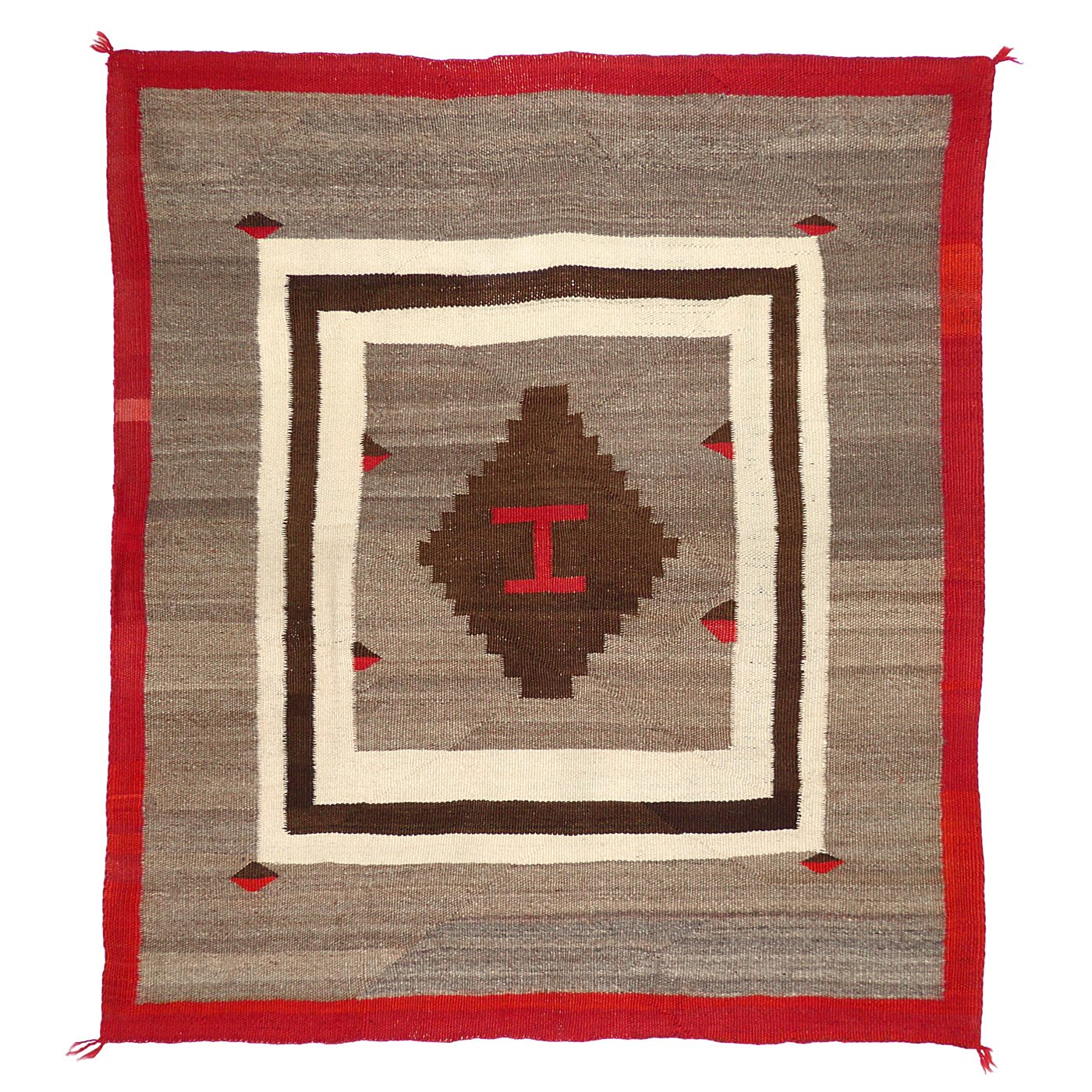 Navajo Ganado Rug, c.1910 | Shiprock Santa Fe