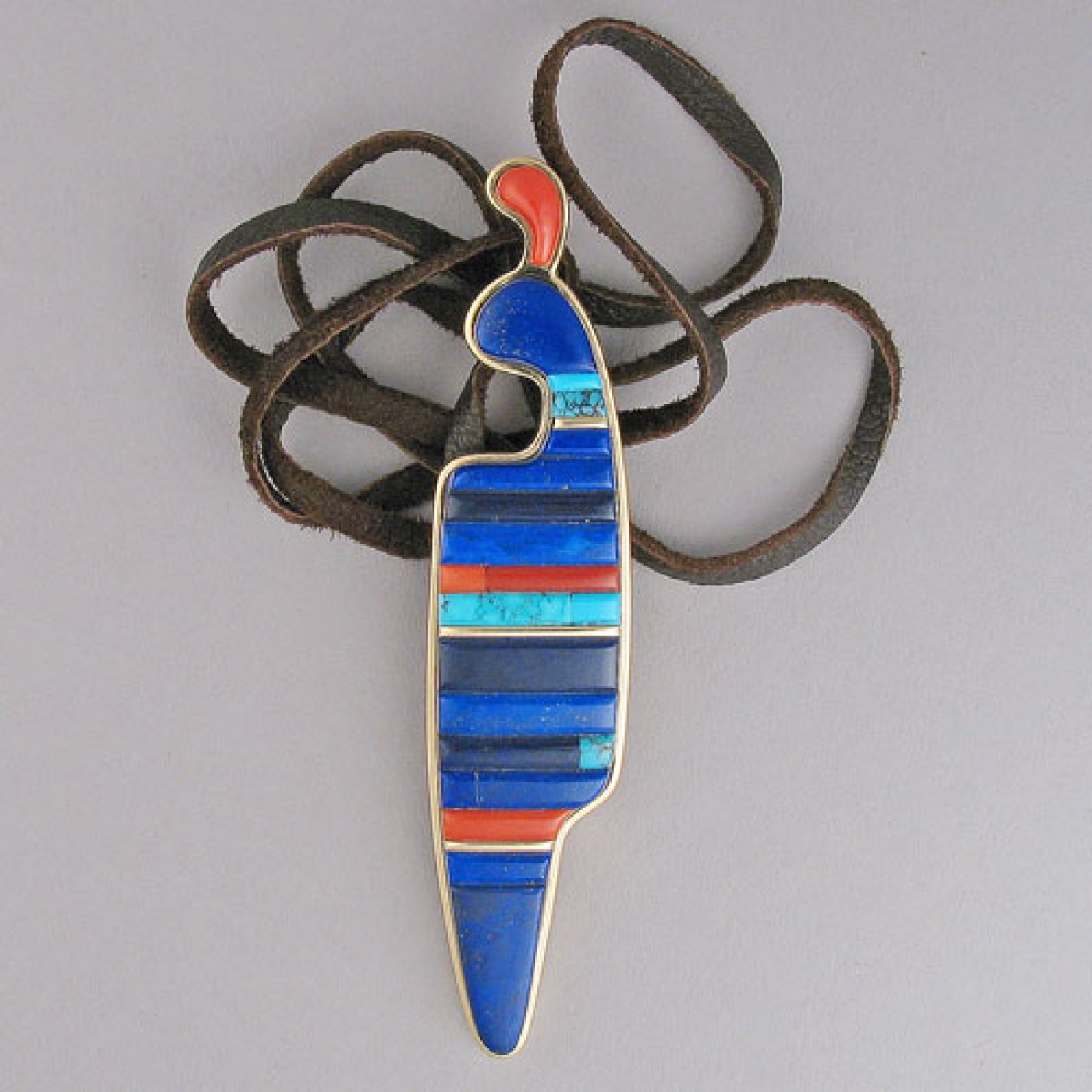 Charles Loloma Corn Maiden Pendant | Shiprock Santa Fe
