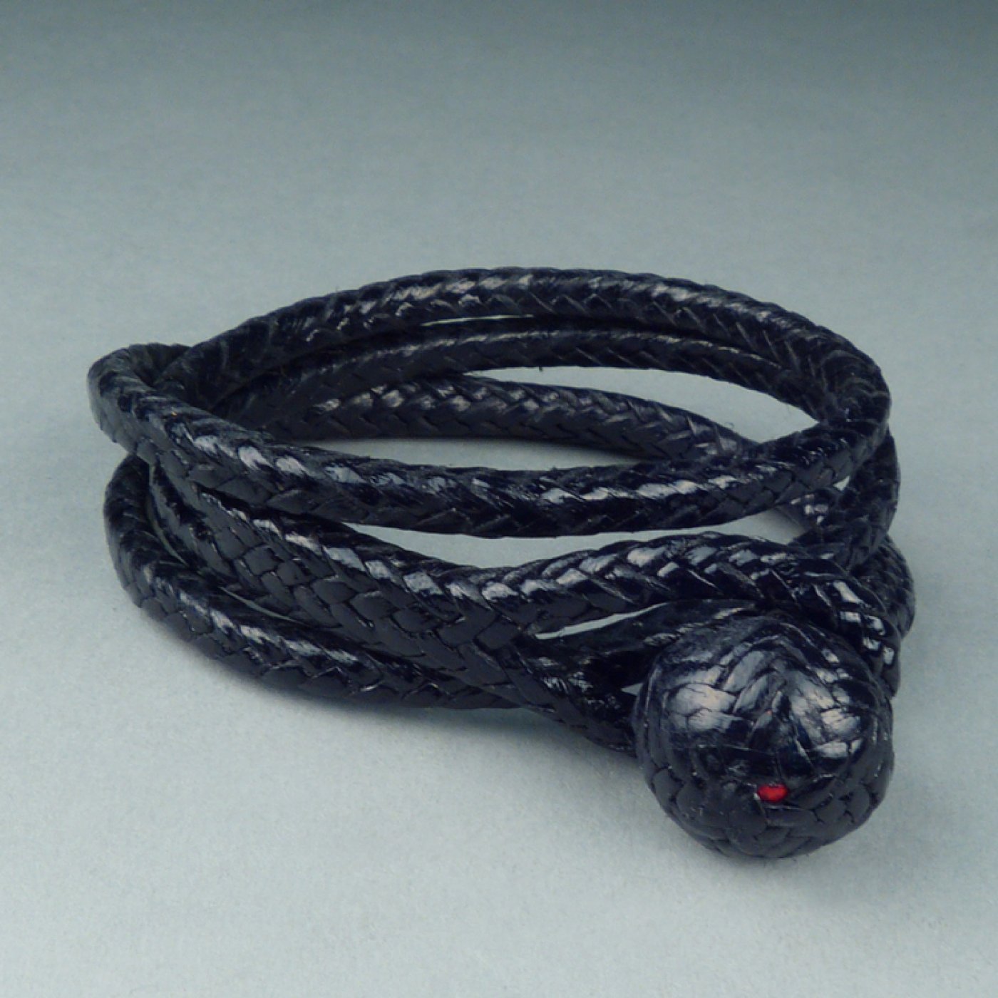 Aaron Lopez Braided Leather Bracelet