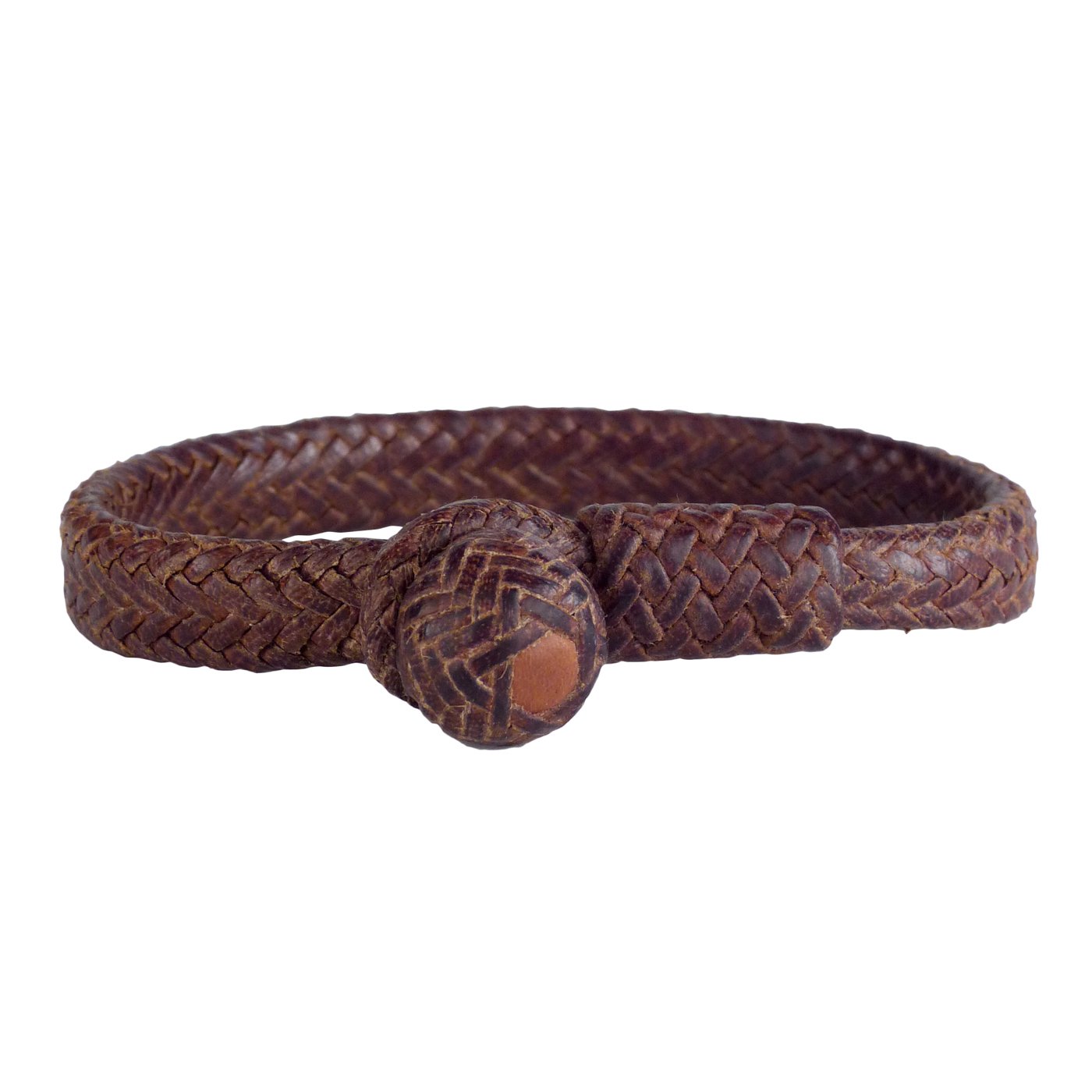 Aaron Lopez Braided Leather Bracelet