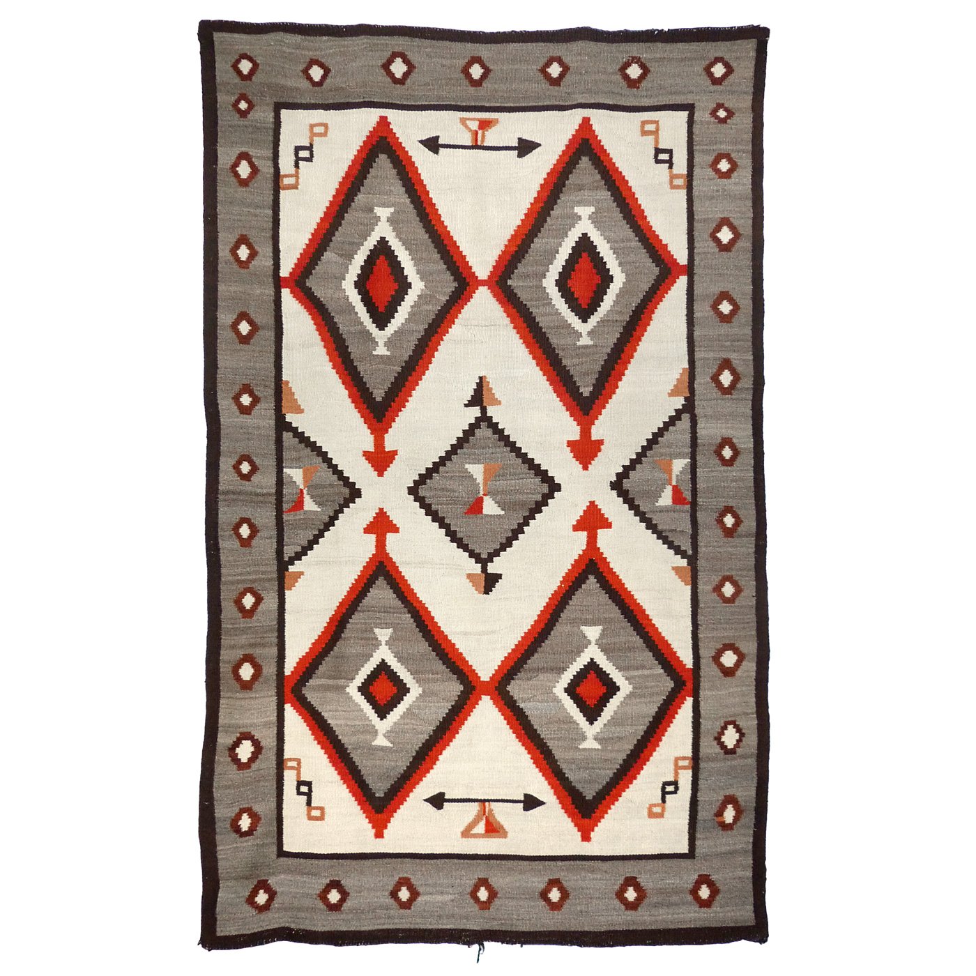 Navajo Crystal Rug, c.1920 Shiprock Santa Fe