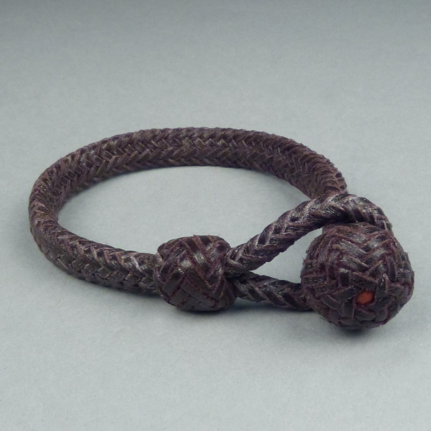 Aaron Lopez Braided Leather Bracelet