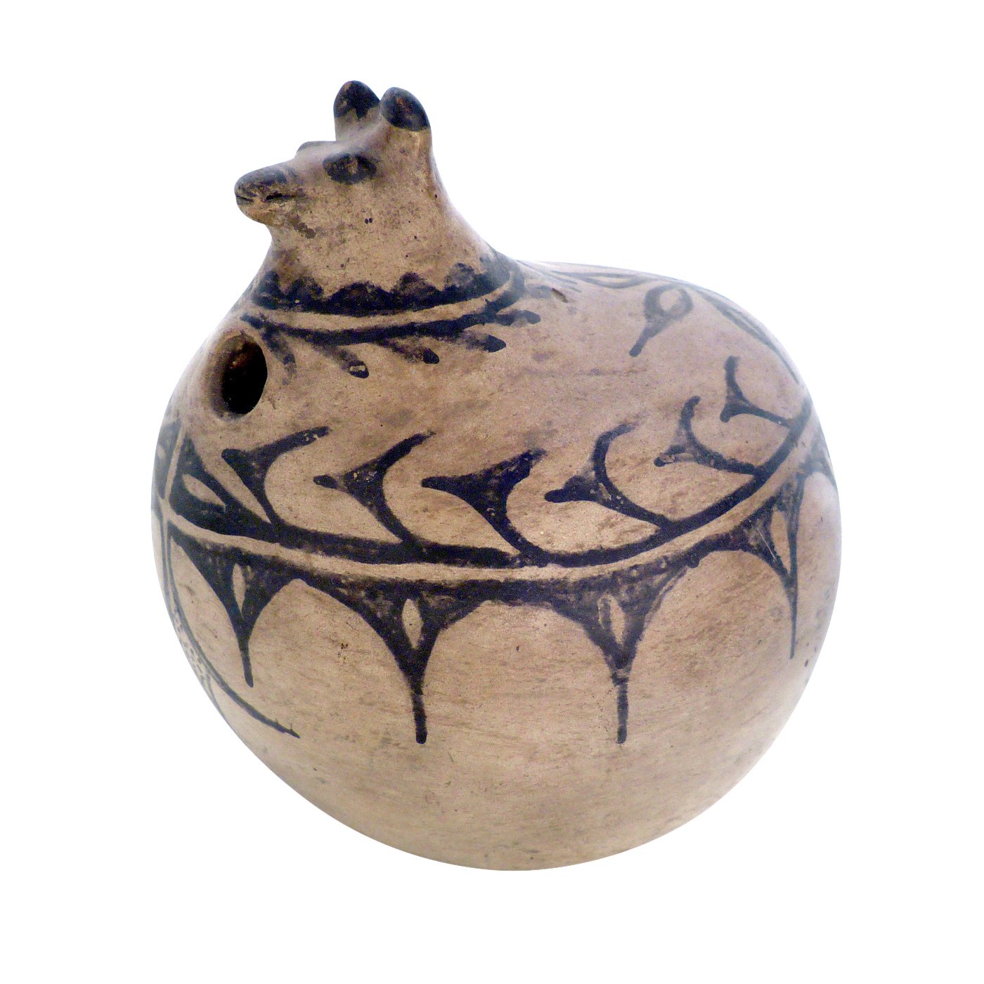 Cochiti Ceramic Animal Vessel, c.1880 Shiprock Santa Fe