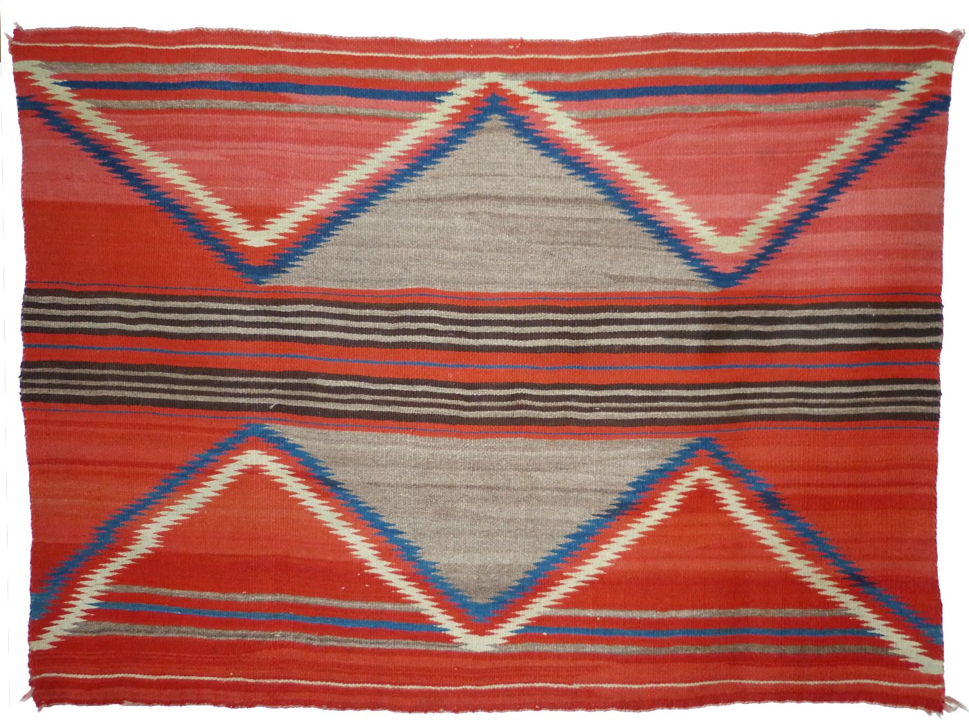 Navajo Womans Wearing Blanket, c.1885 Shiprock Santa Fe