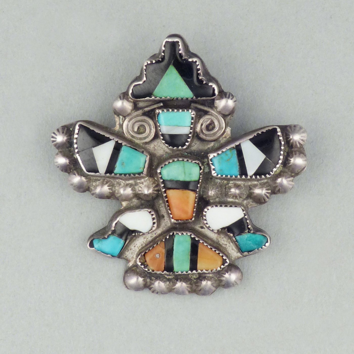 Zuni Knifewing Pin, c.1950 | Shiprock Santa Fe