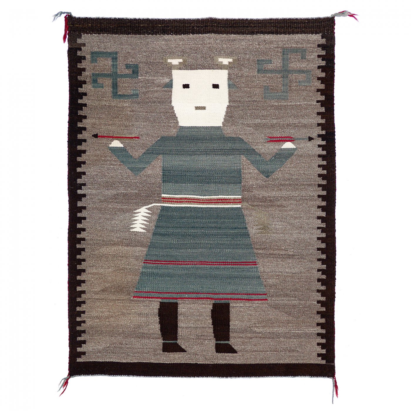 Navajo Yei Pictorial Rug, c.1930 | Shiprock Santa Fe