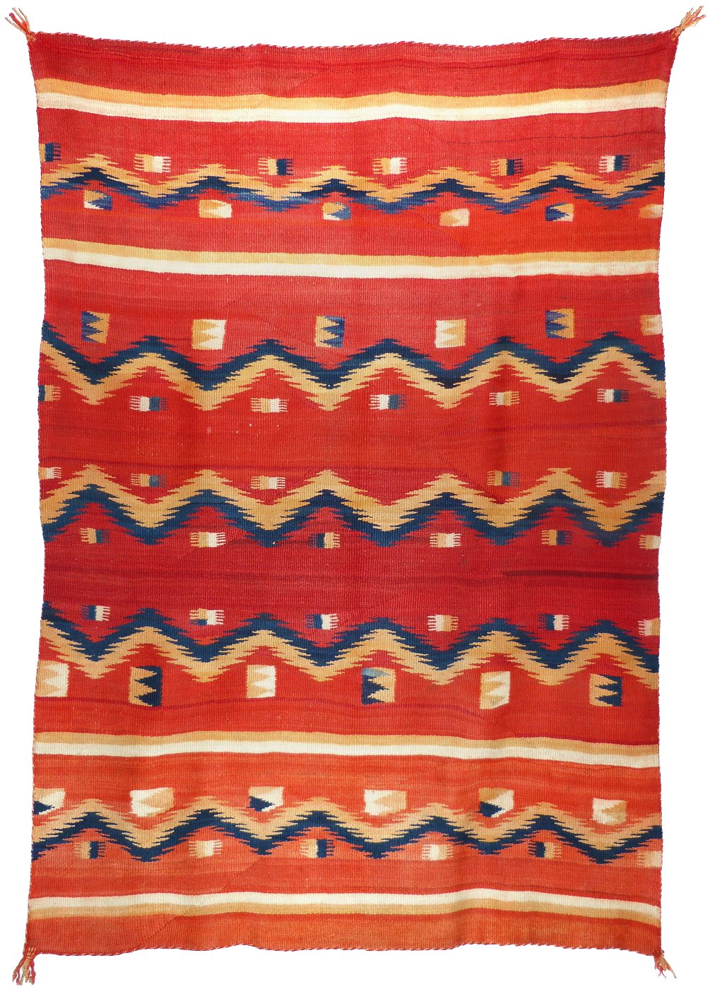 Navajo Transitional Blanket, c.1875 Shiprock Santa Fe