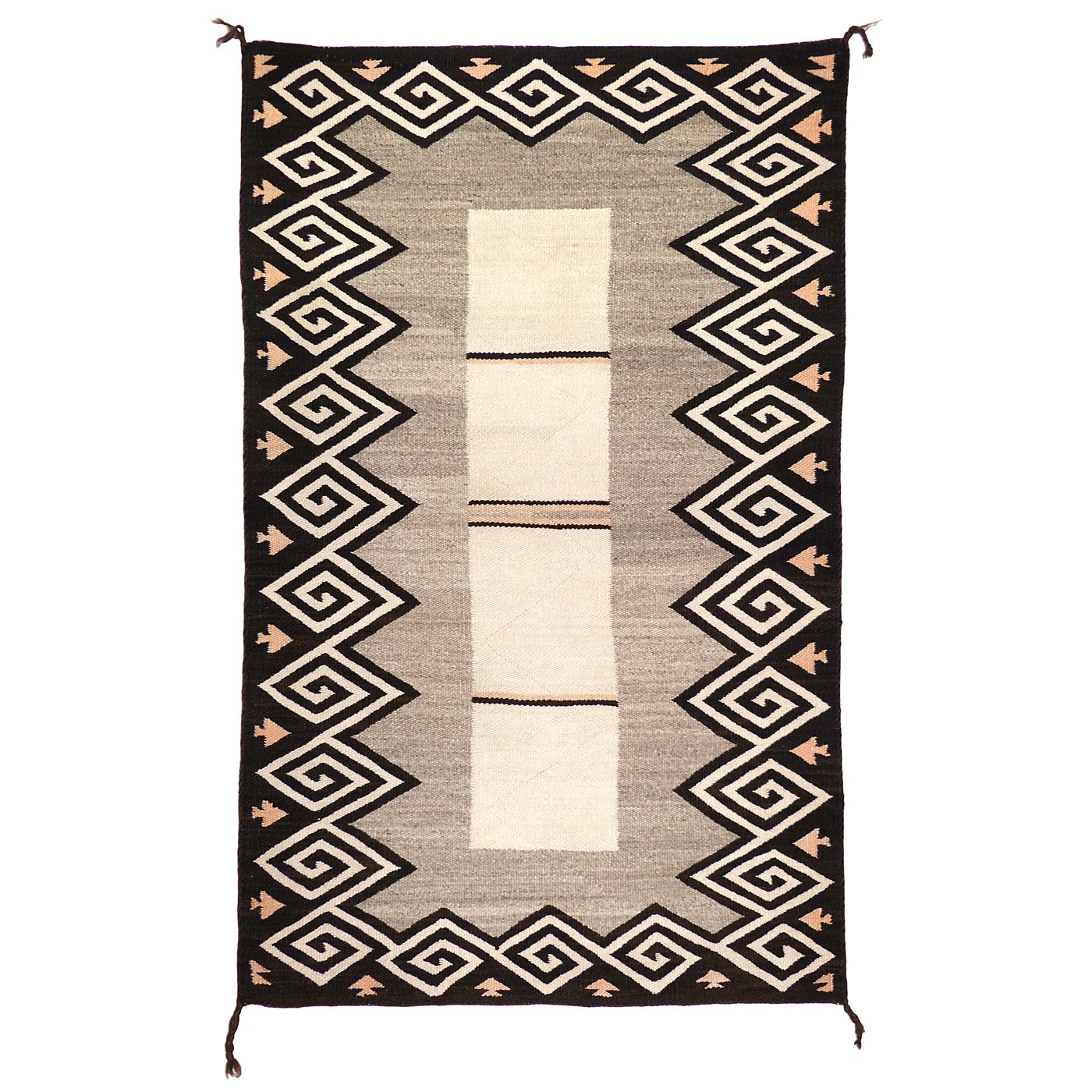 Navajo Double Saddle Blanket, c.1920 Shiprock Santa Fe