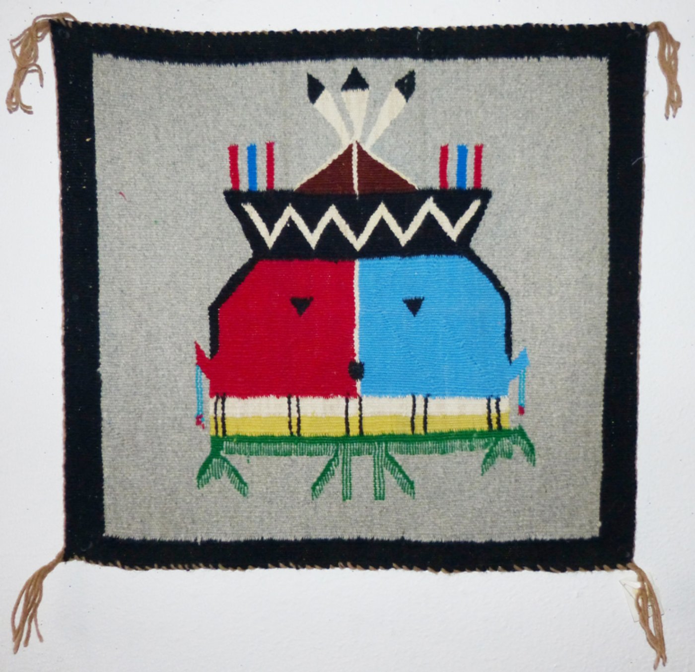 Navajo Yei Rug, c.1970 Shiprock Santa Fe