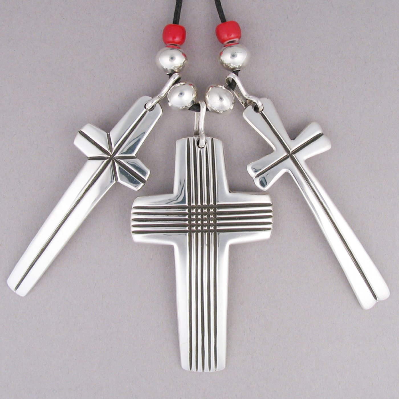 Triple Cross necklace | Shiprock Santa Fe