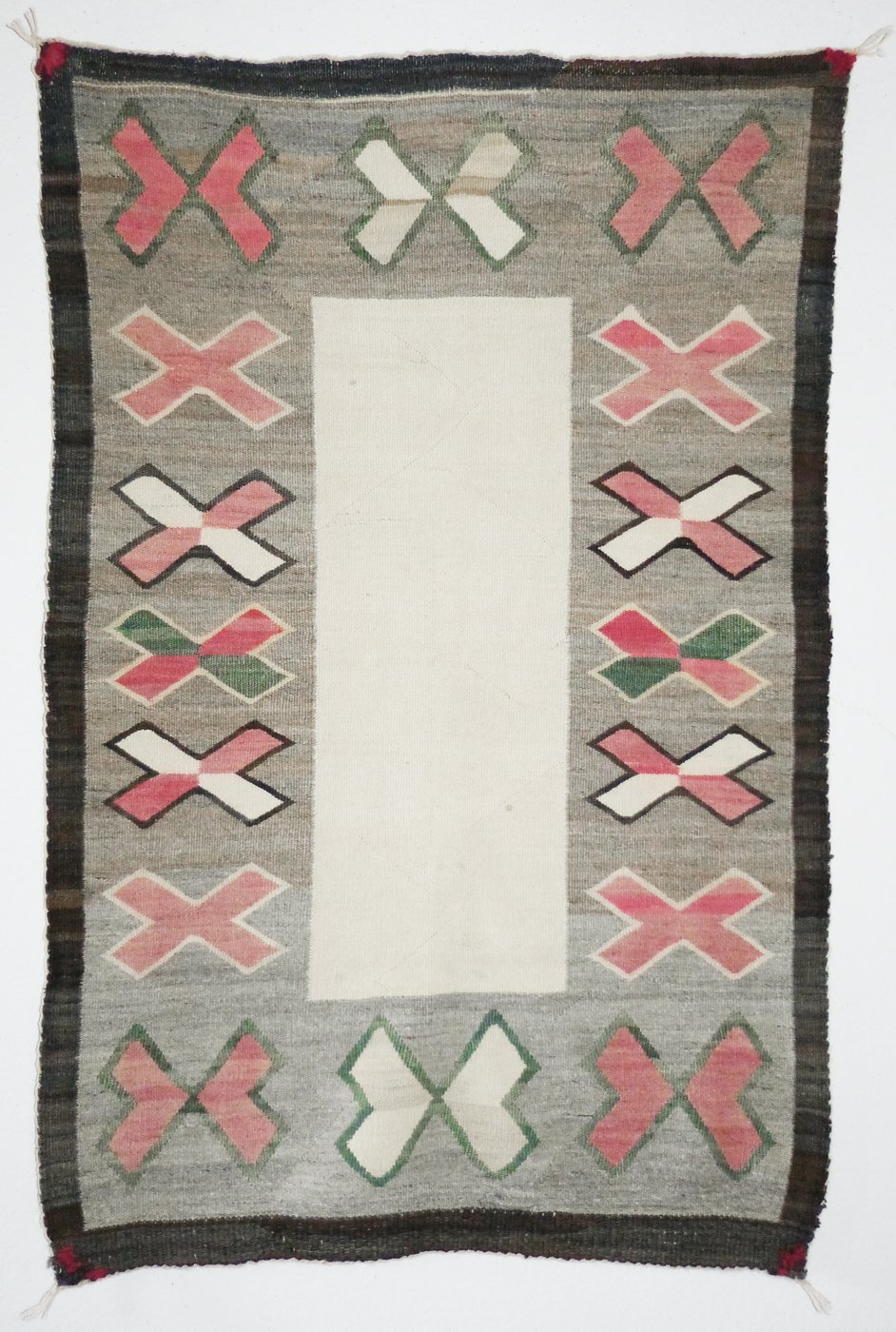 Navajo Double Saddle Blanket, c.1920 Shiprock Santa Fe