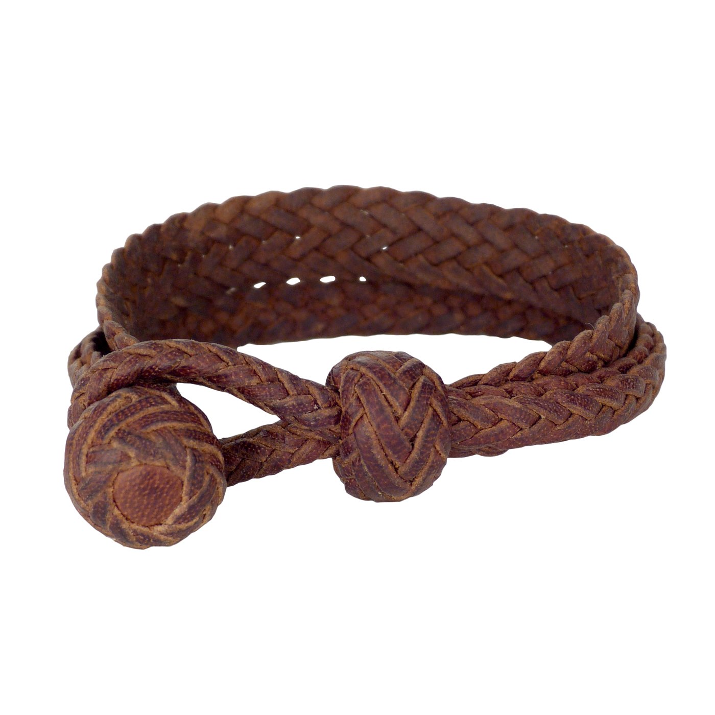 Aaron Lopez Bautista, Braided Leather Bracelet | Shiprock Santa Fe