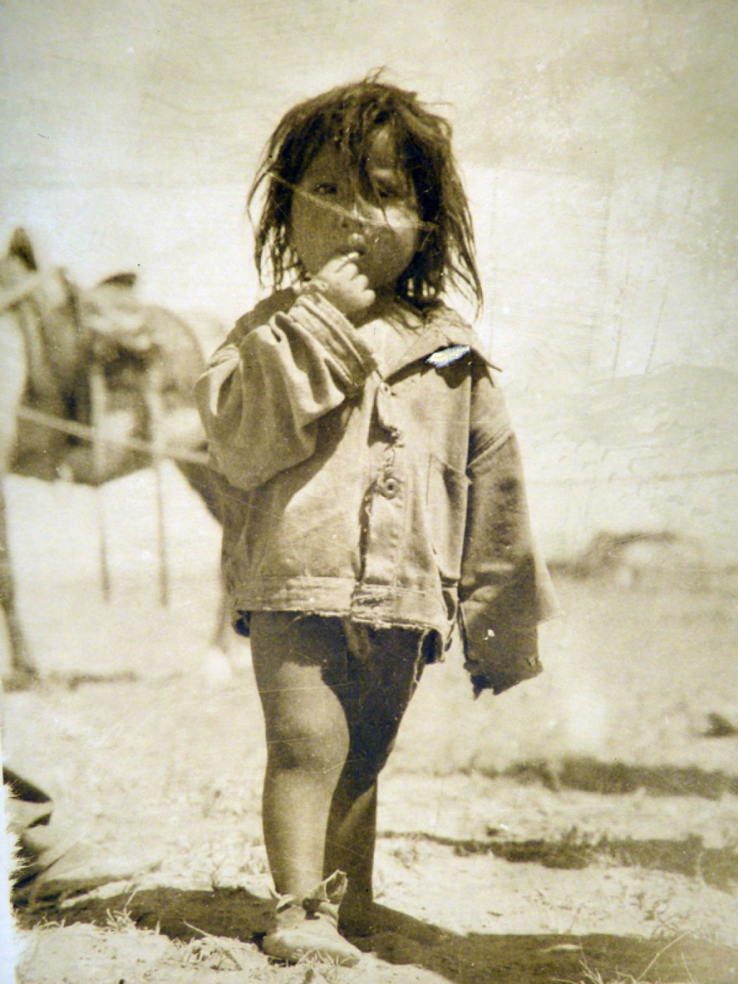Little Girl Shiprock Santa Fe