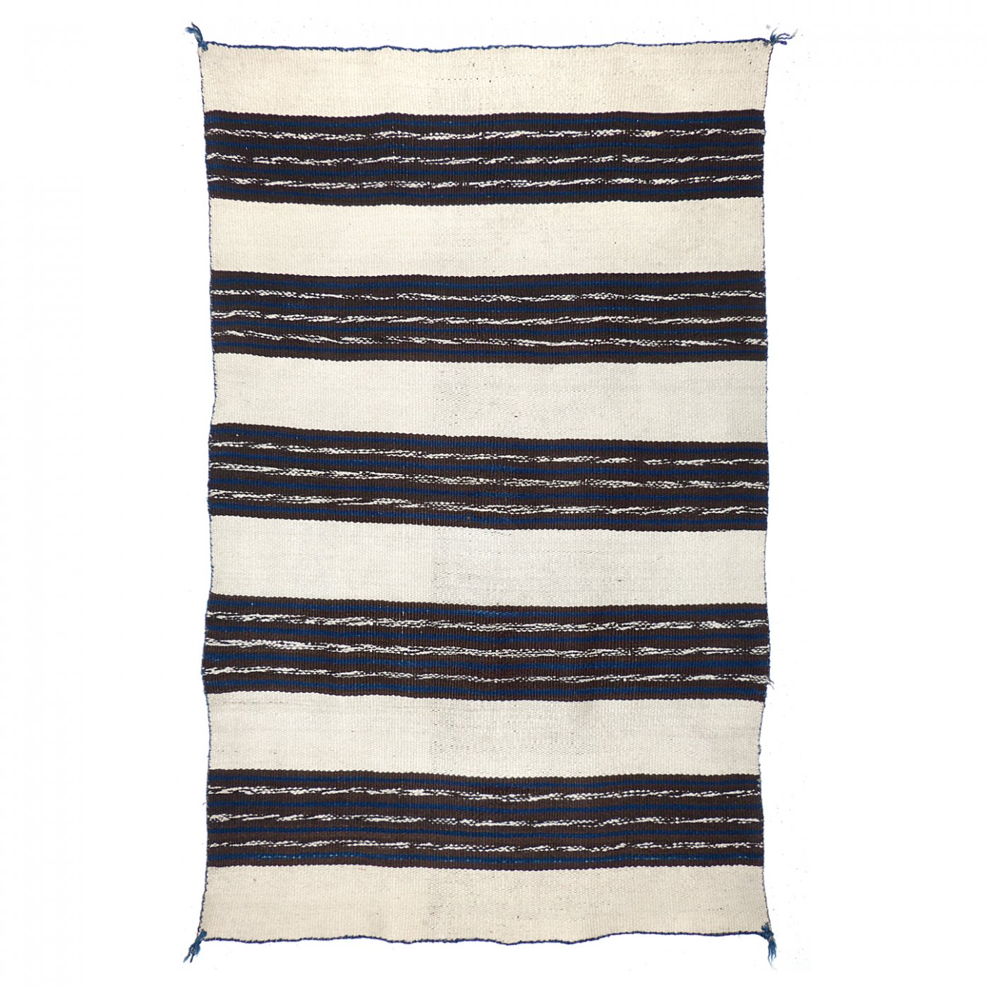 Zuni Indigo Banded Blanket, c.1870 | Shiprock Santa Fe