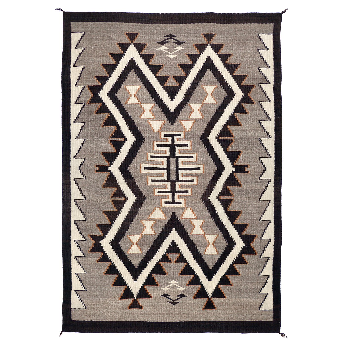 Navajo Natural Rug, c.1940 Shiprock Santa Fe